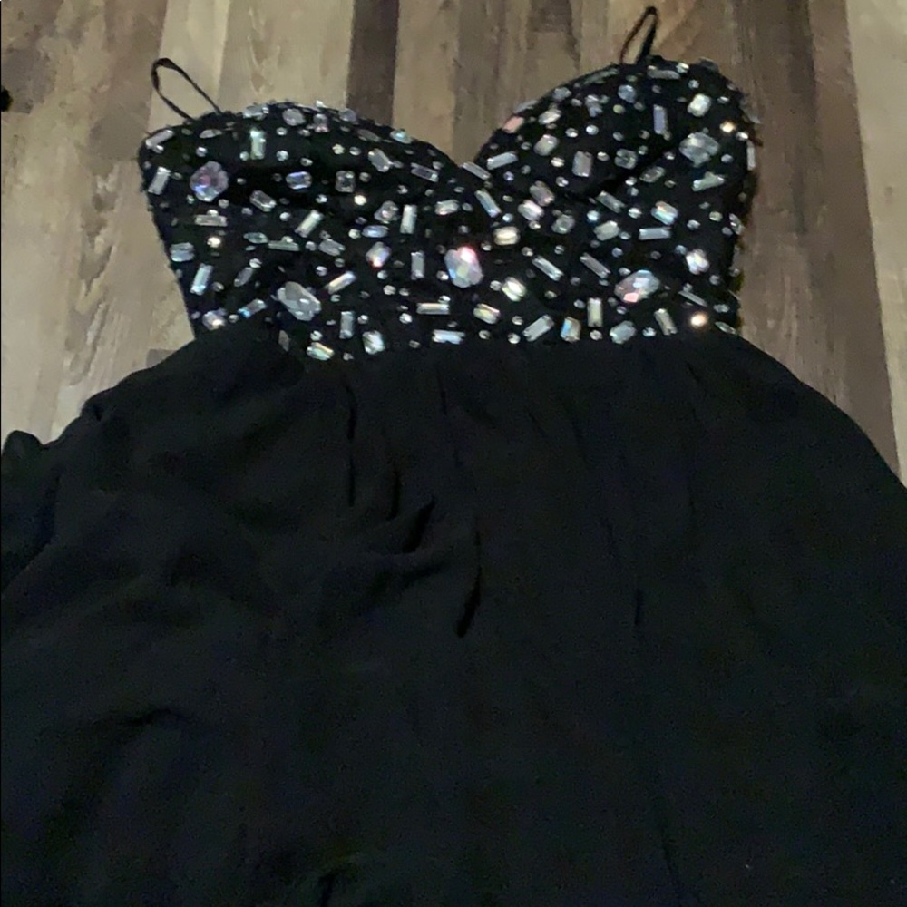 Sweetheart neckline deb dress